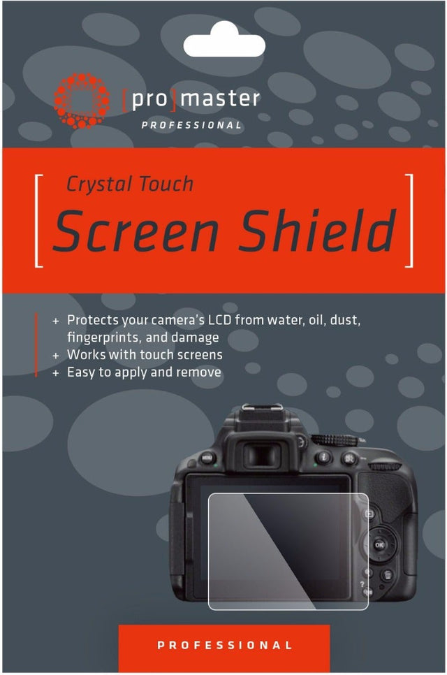 ProMaster Crystal Touch Screen Shield for Canon 200D and EOS RP