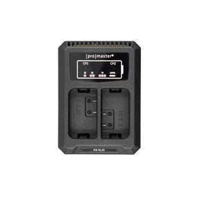 ProMaster Dually Charger, USB, for Nikon EN-EL25 battery.