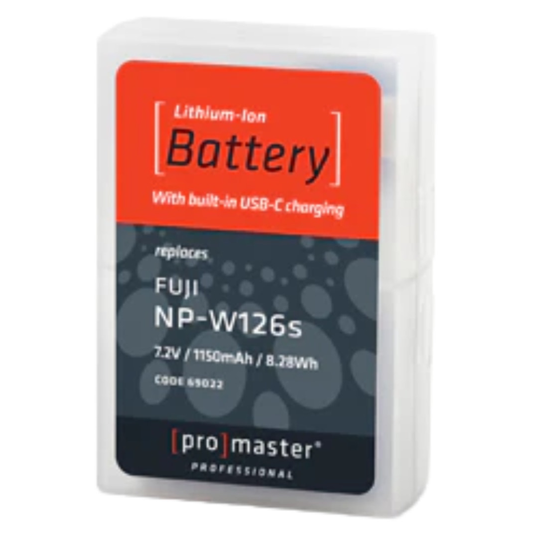 ProMaster Fuji NP-W126s Battery with USB Type-C Port - additional product view