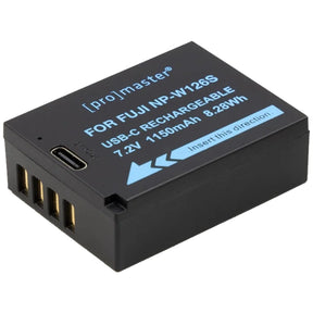 ProMaster Fuji NP-W126s battery with USB Type-C port