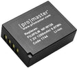 ProMaster Fujifilm NP-W126S camera battery.