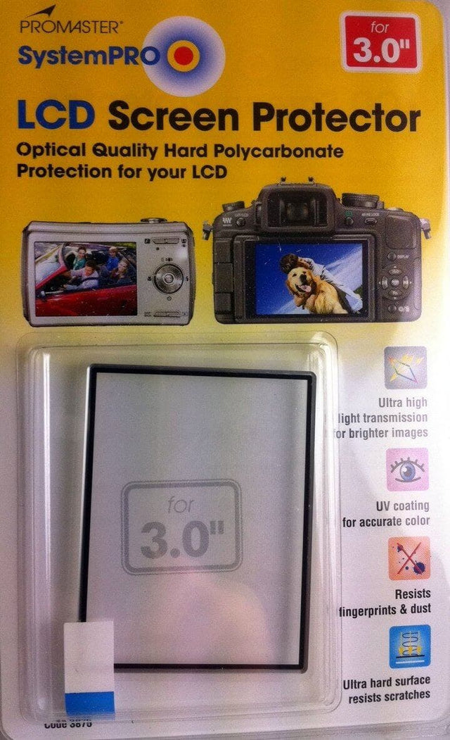 ProMaster 3 inch hard LCD screen protector.