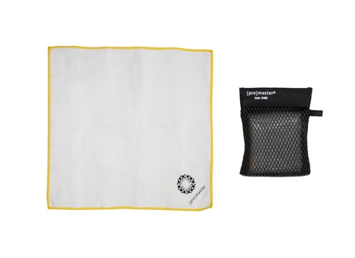 ProMaster Micofiber Premium Soft Cleaning Cloth - White with Storage Pouch - additional product view