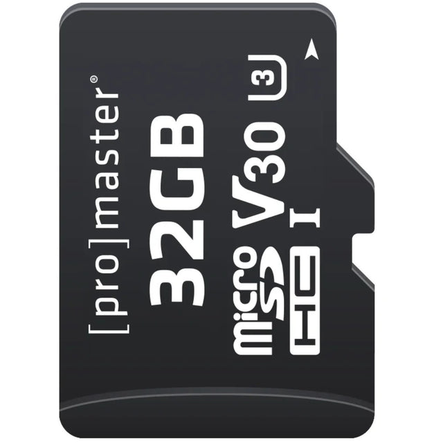 ProMaster Micro SDHC 32GB UHS-1 V30 memory card