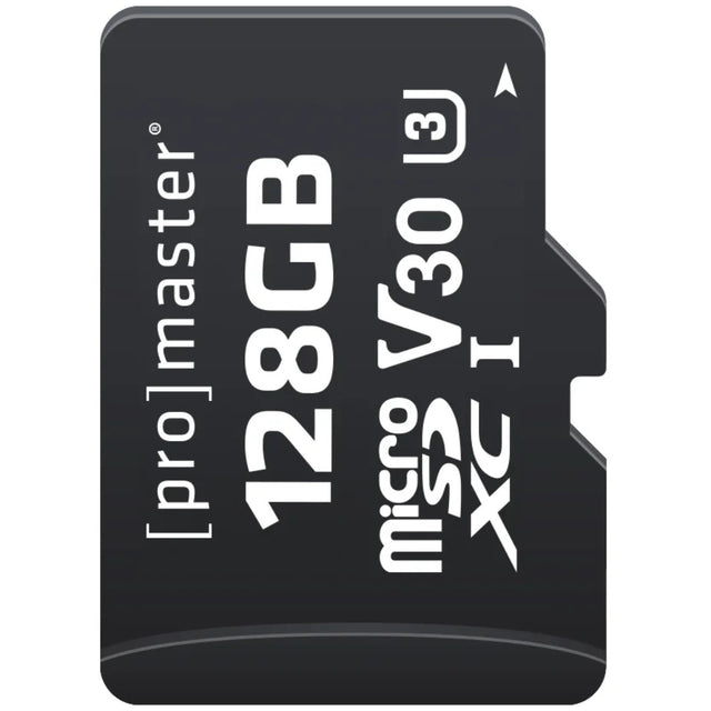ProMaster Micro SDXC 128GB UHS-1 V30 memory card
