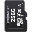 ProMaster Micro SDXC 256GB UHS-1 V30 memory card