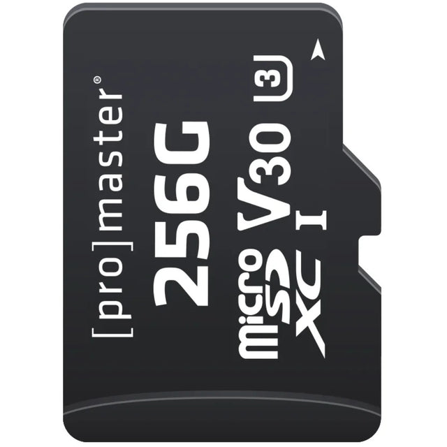 ProMaster Micro SDXC 256GB UHS-1 V30 memory card