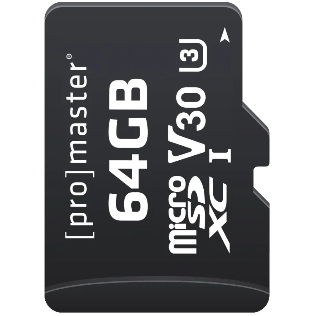 ProMaster Micro SDXC 64GB UHS-1 V30 memory card