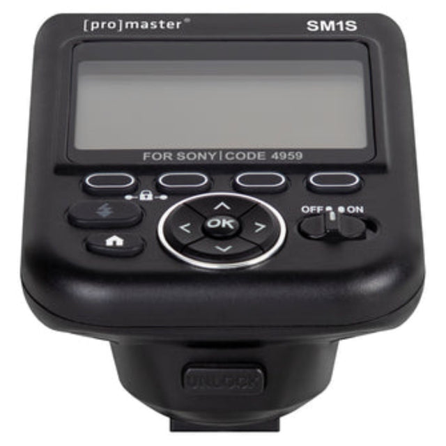 ProMaster MS1S speedlight transmitter for Sony.