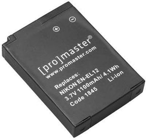 ProMaster Nikon EN-EL12 camera battery.