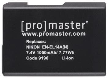 ProMaster Nikon EN-EL14A N battery