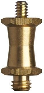 ProMaster Short Brass Stud, 1/4-20 male to 3/8 male