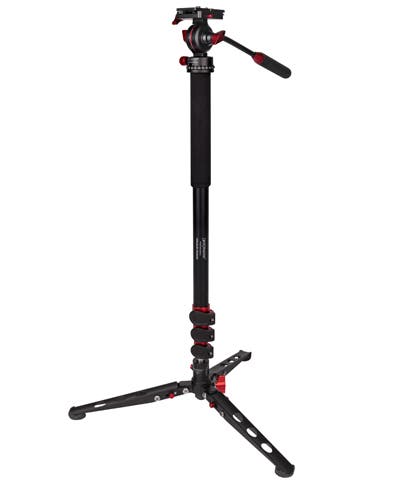 ProMaster Specialist SPCM428K convertible 4 section CINE monopod kit