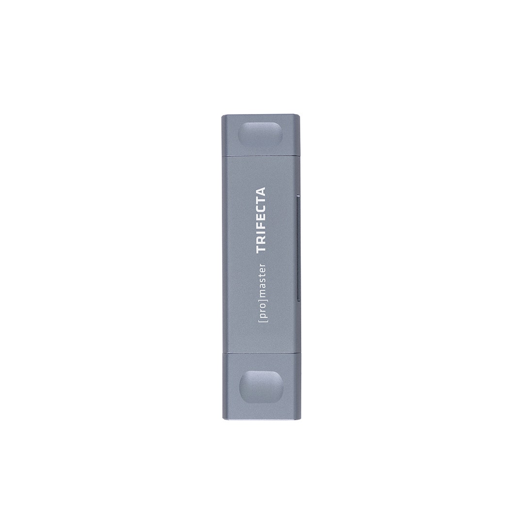 ProMaster Trifecta UHS-I Card SD & Micro SD Card Reader USB-A, USB-C, & USB Micro B - additional product view