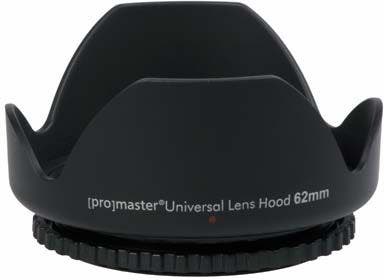 ProMaster Universal Lens Hood, 62mm