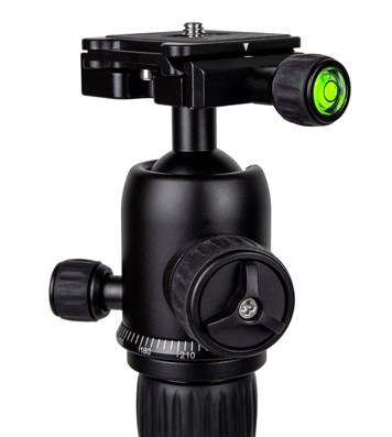 ProMaster XC-M 525CK Professional Carbon Fibre Tripod Kit - Black - additional product view
