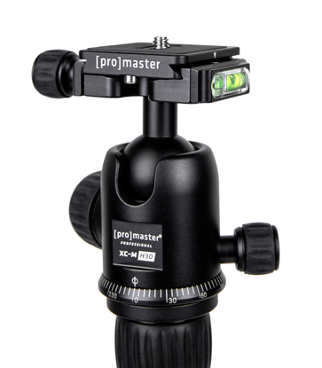 ProMaster XC-M 525K Professional Tripod Kit - Black - additional product view
