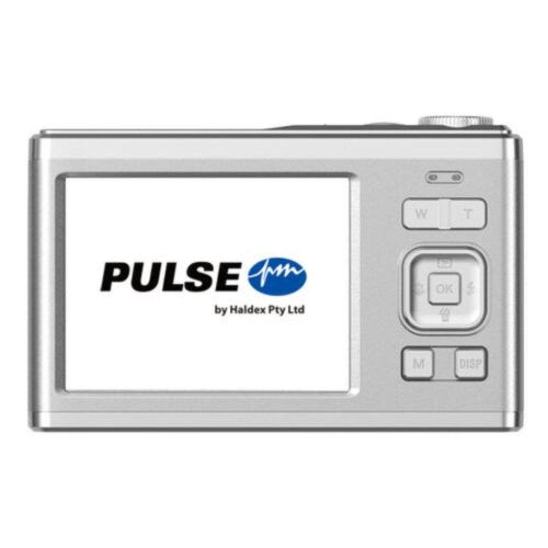 PULSE 60MP 10X Optical Zoom 4K Dual Screen Silver with Charger and Extra Battery - additional product view