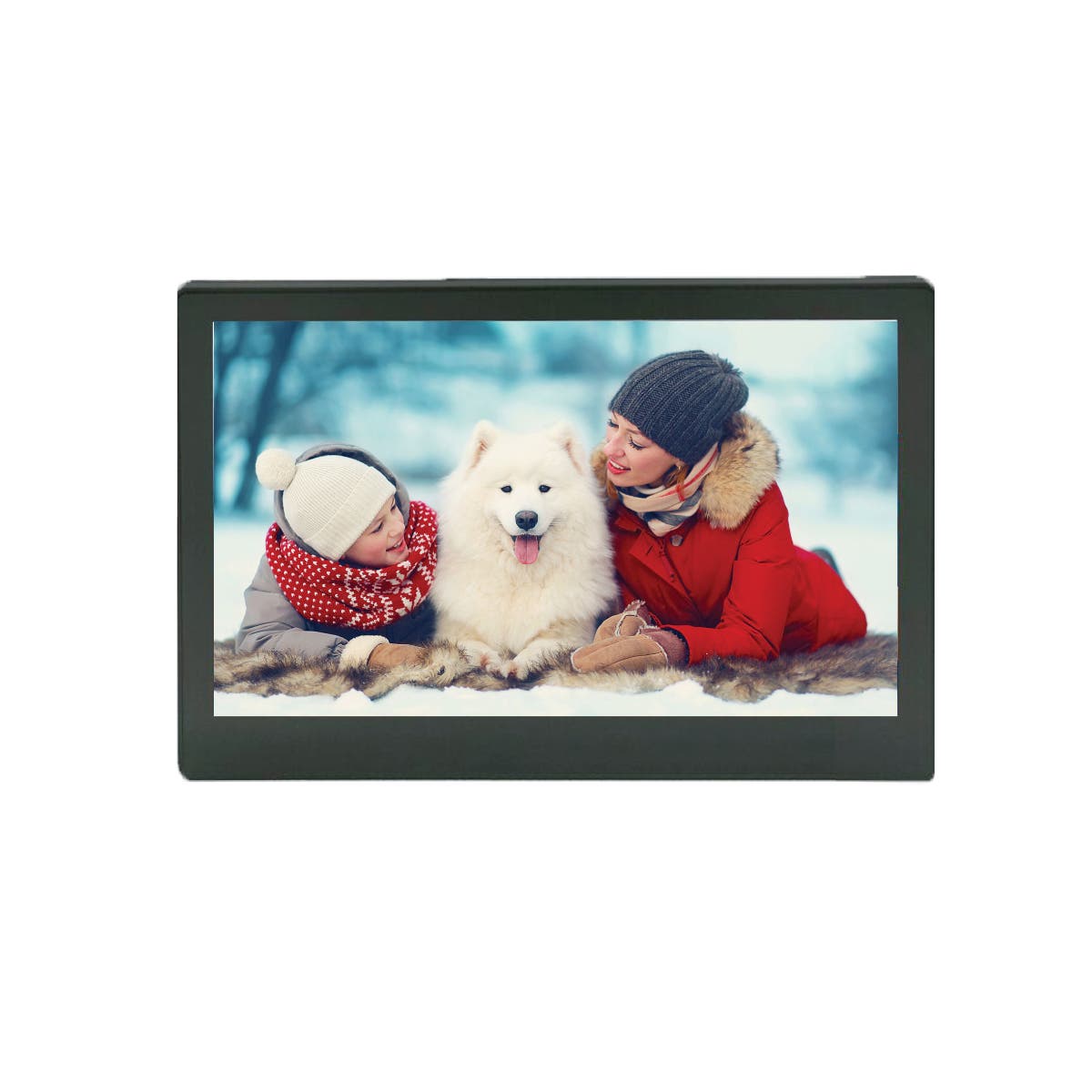 PULSE 10 inch digital photo frame with WiFi, black