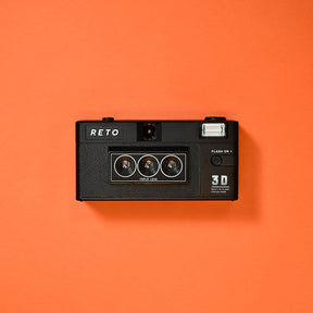 RETO 3D Classic 35mm Film Camera in black
