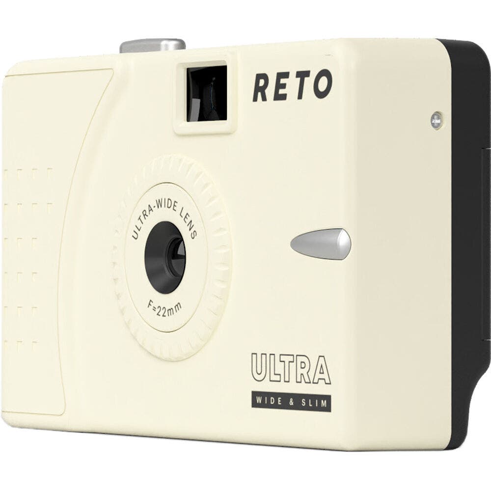 RETO Ultra Wide & Slim Film Camera - Cream - additional product view