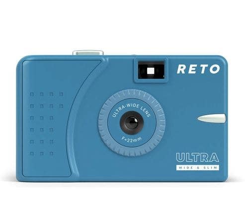 RETO Ultra Wide and Slim film camera in Murky Blue