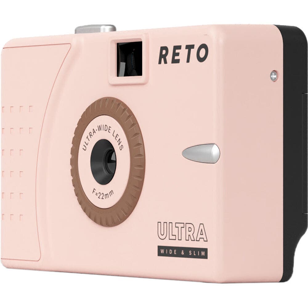 RETO Ultra Wide & Slim Film Camera - Pastel Pink - additional product view