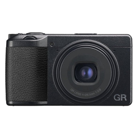 Ricoh GR IIIx black digital compact camera