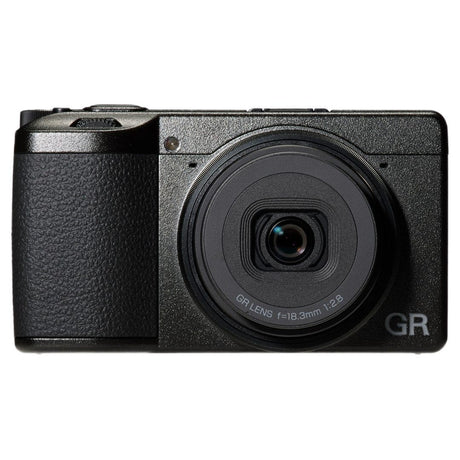 Ricoh GR IV Camera in black