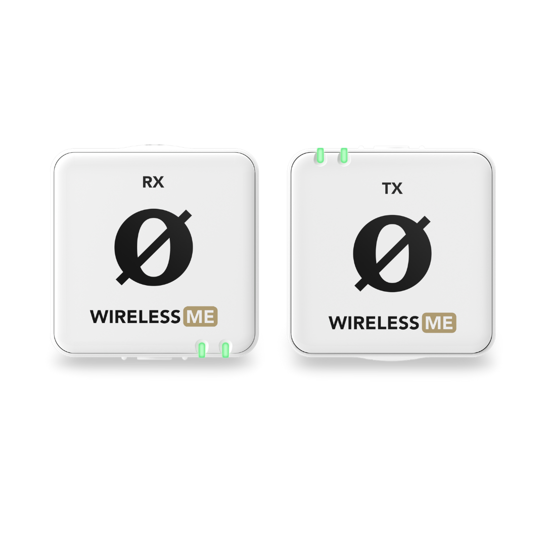 Rode Compact Wireless Me Dual Microphone System With Two Transmitters - White - additional product view