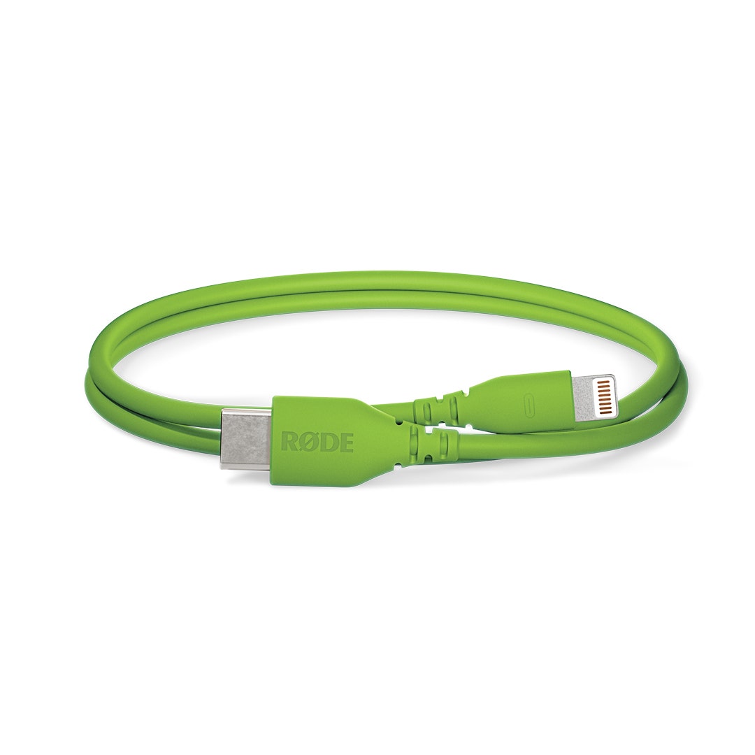 Rode Green 30cm USB-C to Lightening Cable - additional product view
