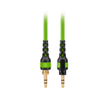 Rode headphone cable, 1.2 metres, green.