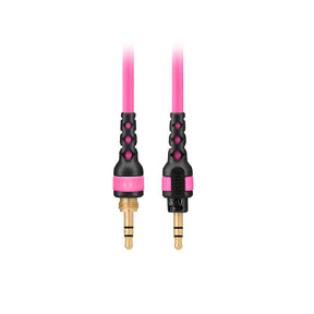 Rode headphone cable, 2.4 metres, pink.