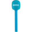 Rode Interview GO handheld microphone adapter in Blue