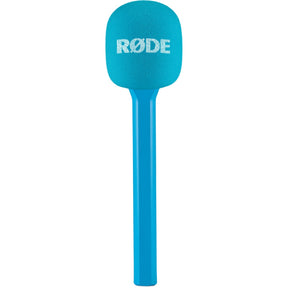Rode Interview GO handheld microphone adapter in Blue