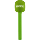 Rode Interview GO handheld microphone adapter in Green