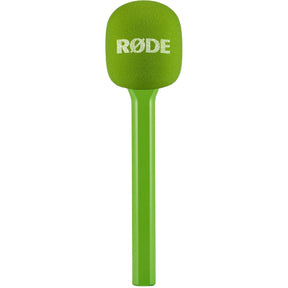 Rode Interview GO handheld microphone adapter in Green