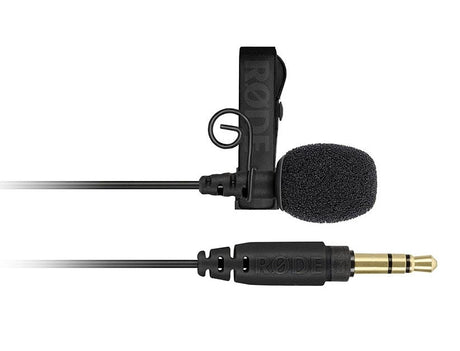 Rode Lavalier GO black broadcast-grade microphone with 3.5mm TRS jack