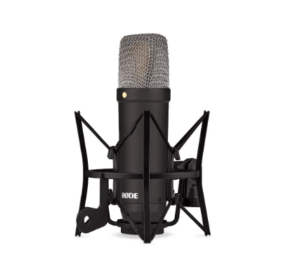 Rode NT1 Signature Black Large-Diaphragm Cardiod Condenser Mic, with HF6 - additional product view