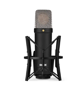 Rode NT1 Signature Black Large-Diaphragm Cardiod Condenser Mic, with HF6 - additional product view