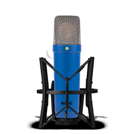Rode NT1 Signature Cobolt Large-Diaphragm Cardiod Condenser Mic, with HF6 - additional product view