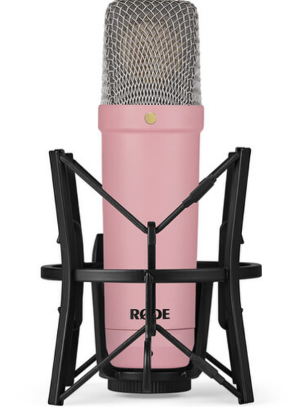 Rode NT1 Signature Pink Large-Diaphragm Cardioid Condenser Mic with HF6 1 - additional product view