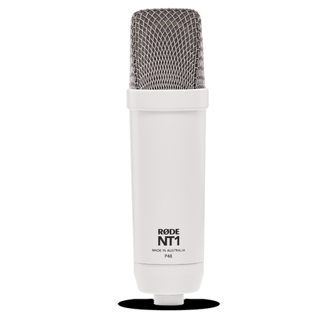 Rode NT1 Signature White Large-Diaphragm Cardiod Condenser Mic, with HF6 - additional product view