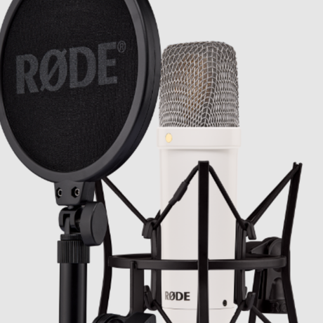 Rode NT1 Signature White Large-Diaphragm Cardiod Condenser Mic, with HF6 - additional product view