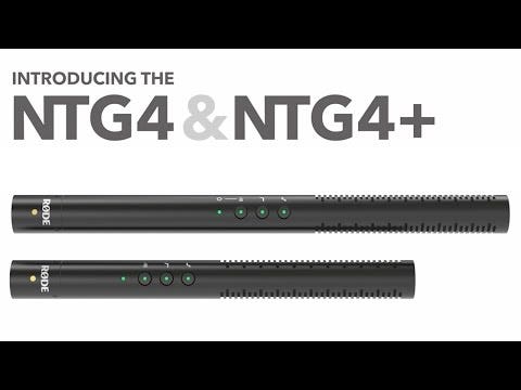 Rode NTG4 Shotgun Microphone with Digital Switches - additional product view