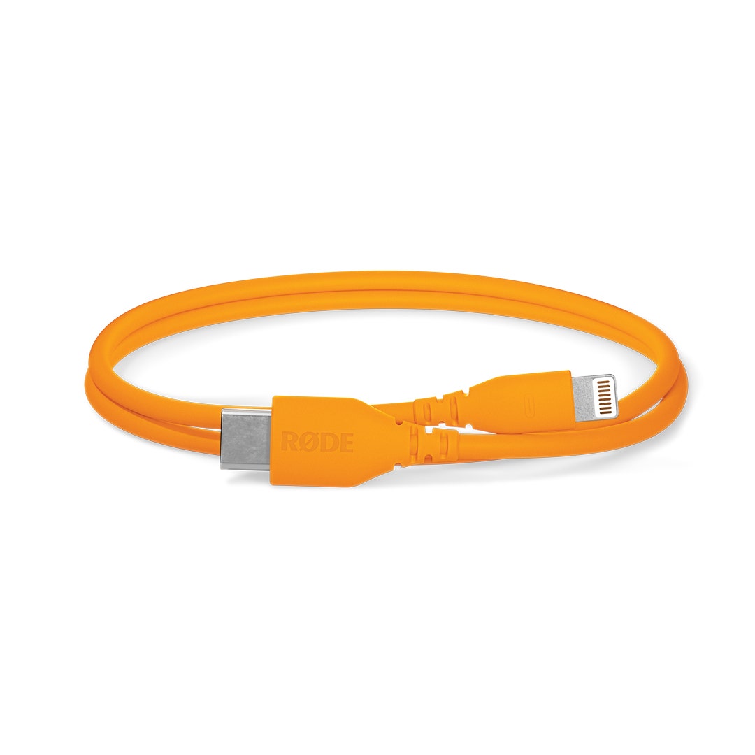 Rode Orange 30cm USB-C to Lightning Cable - additional product view
