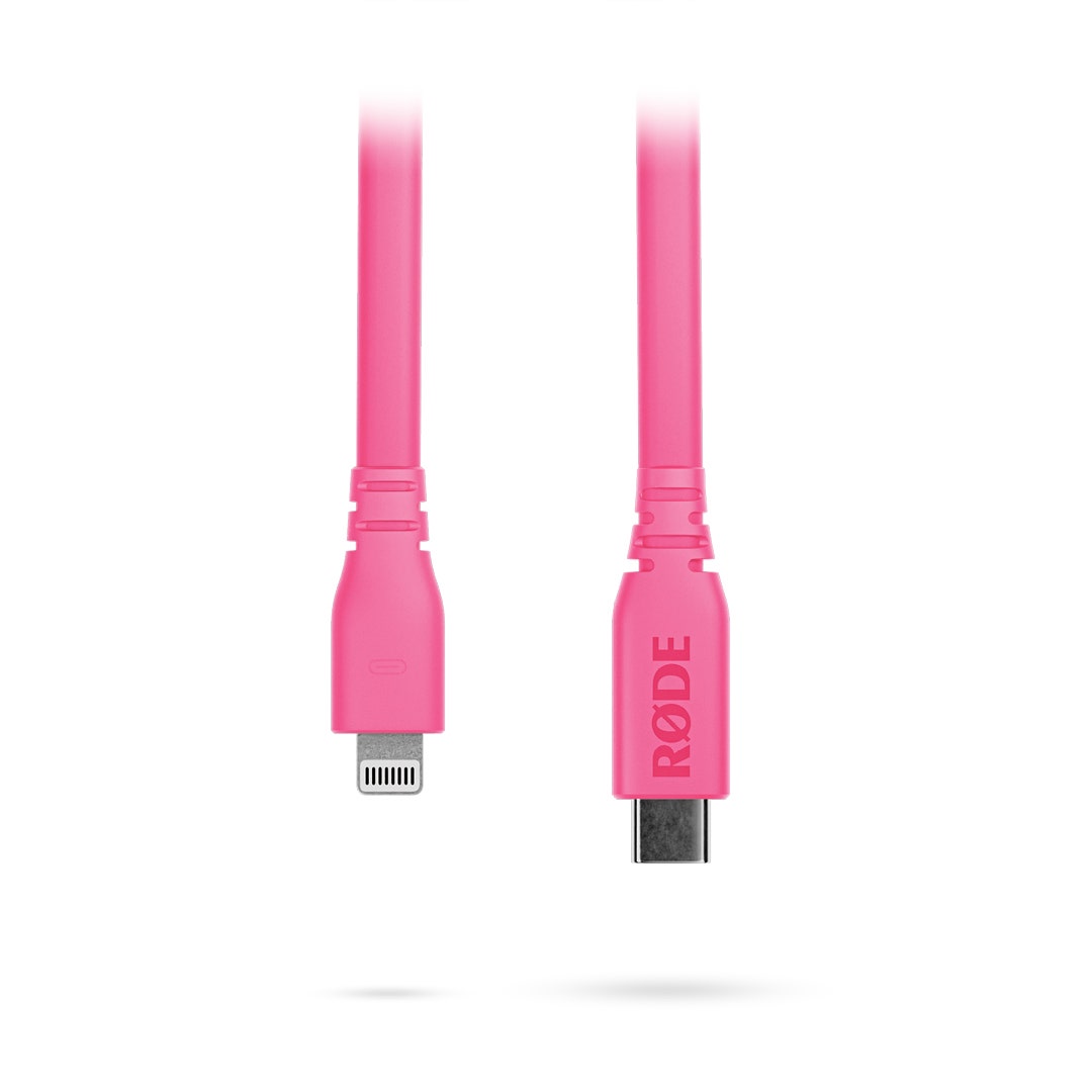 Rode Pink 1.5m USB-C to Lightning cable