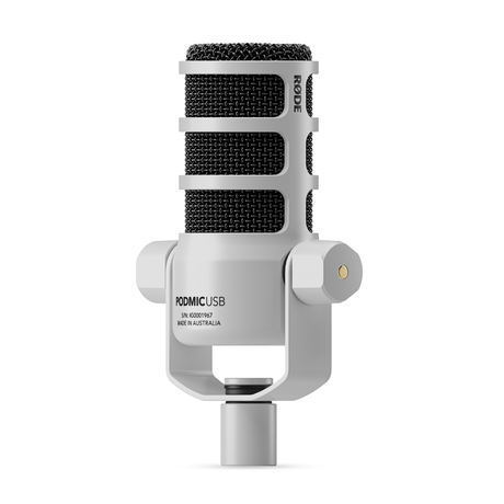 Rode PodMic USB Dynamic Podcast Microphone - White - additional product view