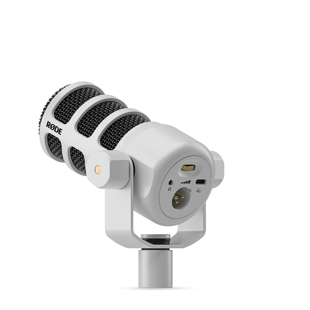 Rode PodMic USB Dynamic Podcast Microphone - White - additional product view
