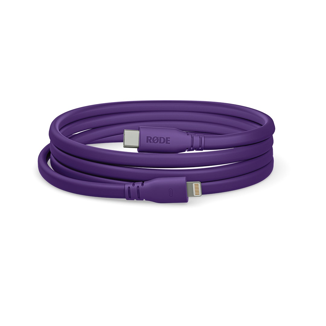 Rode Purple 1.5m USB-C to Lightning Cable - additional product view